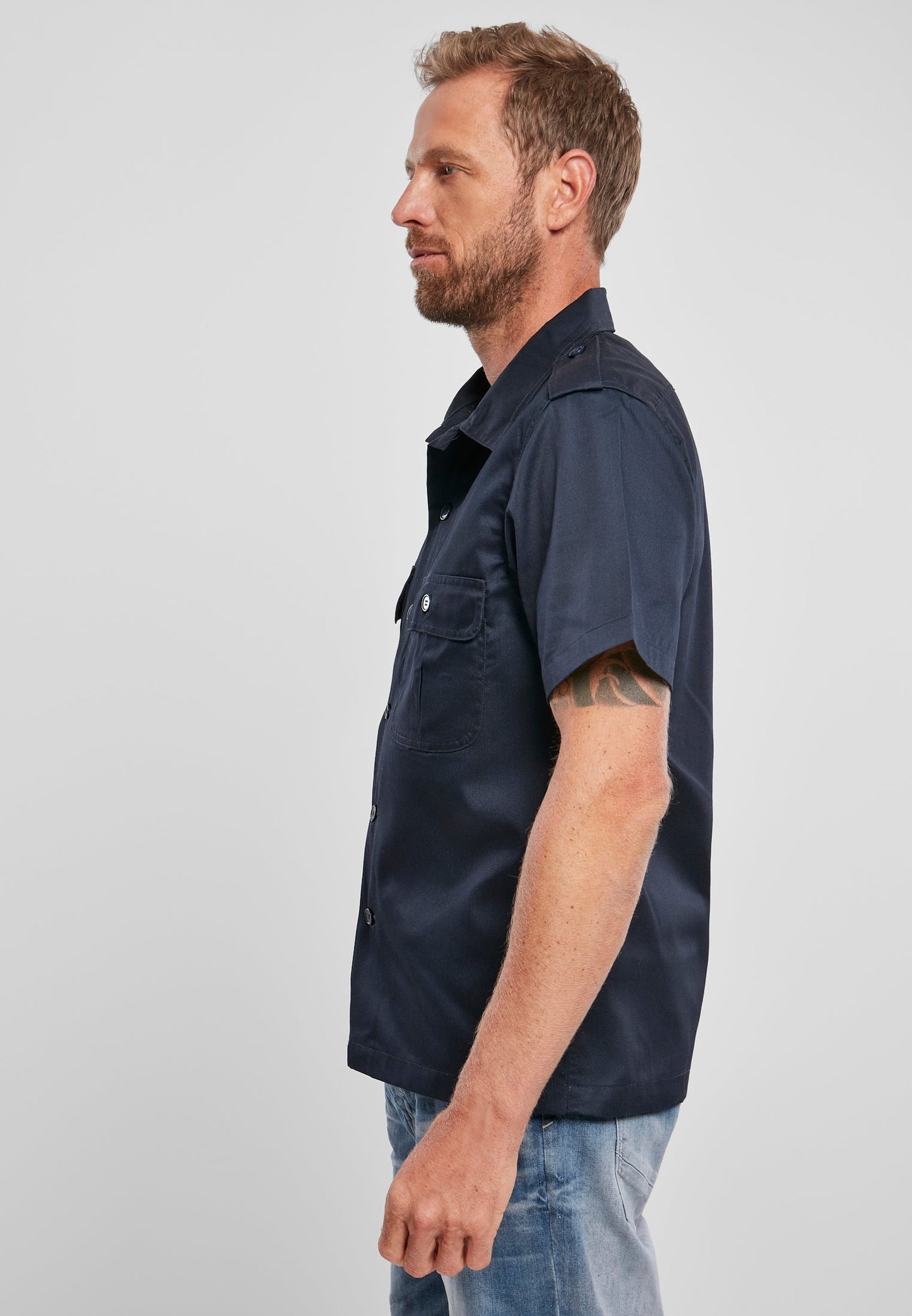 Brandit Short Sleeves US Hemd in Navy