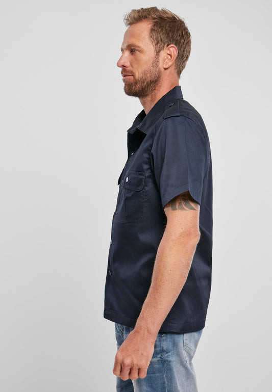 Brandit Short Sleeves US Shirt in Navy