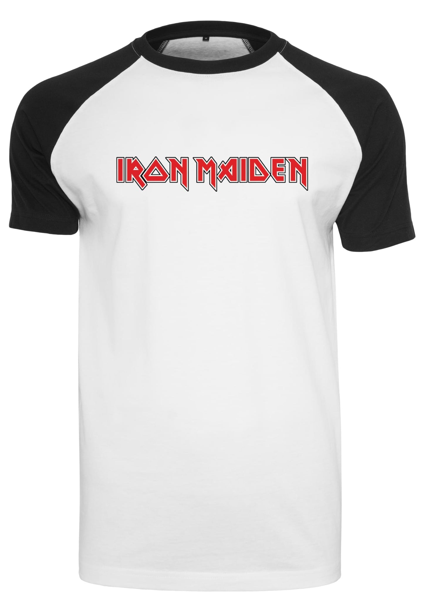 Iron Maiden Logo Baseball T-Shirt