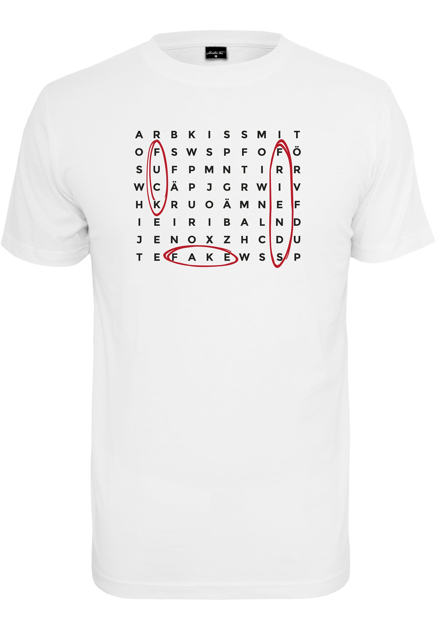 Mister Crossword F**k Falsche Freunde Herren T-Shirt