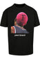 Power Forward Oversize T-Shirt Basketball Thema in Schwarz