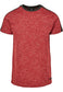 Southpole Shoulder Panel Tech T-Shirt in Rot