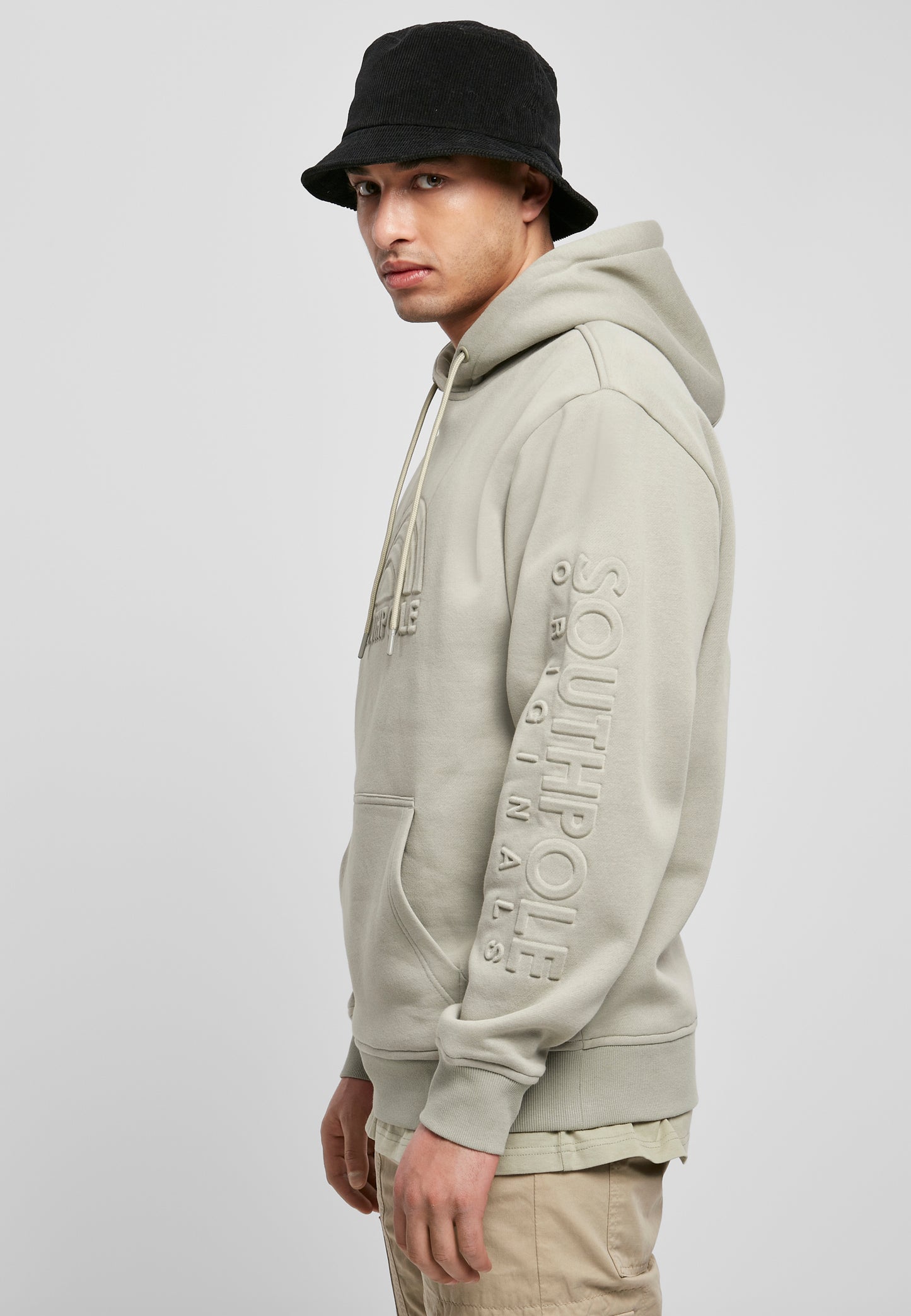 Southpole 3D Print Hoody in Teagreen