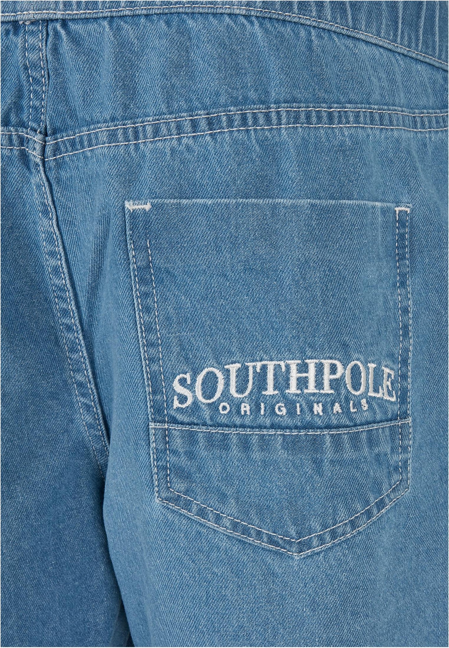Southpole Denim Shorts in Blau SP218