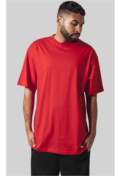 Urban Classics Tall T-Shirt Baggy / Loose Fit in Rot