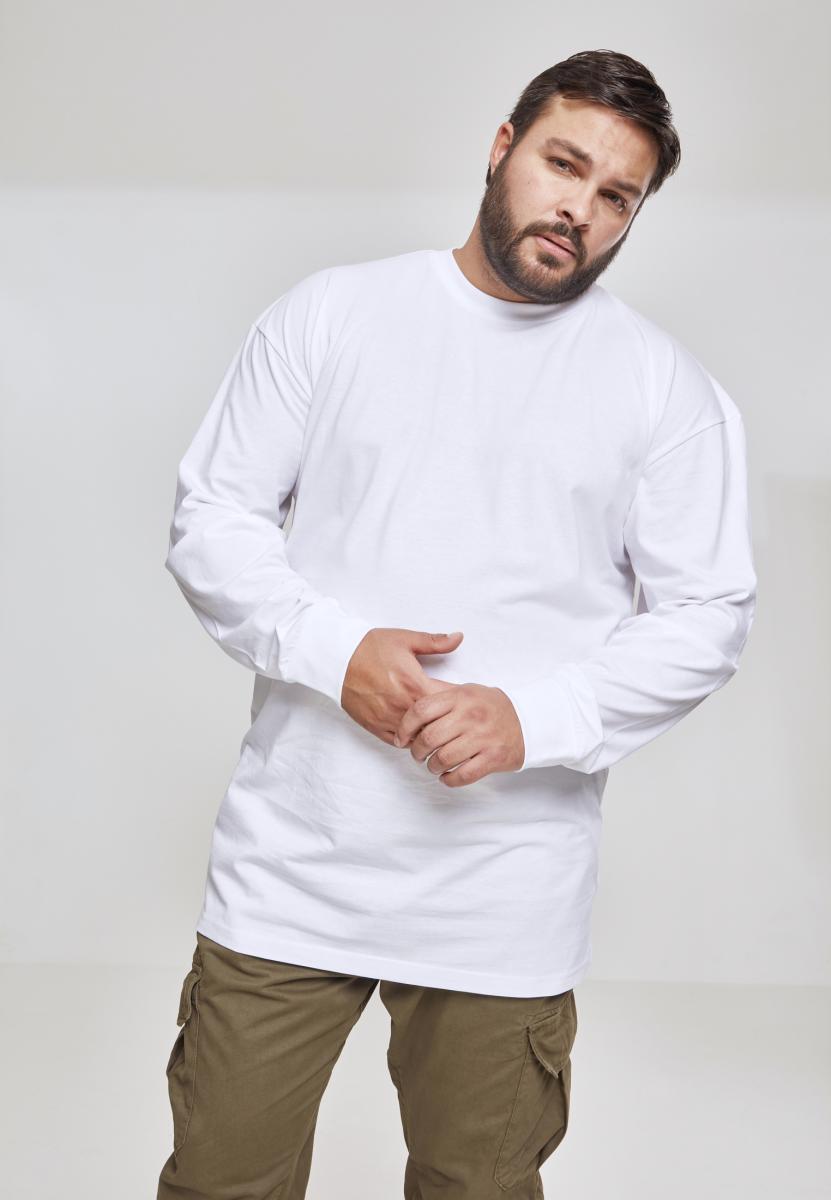 Urban Classics Tall T-Shirt L/S in Weiß