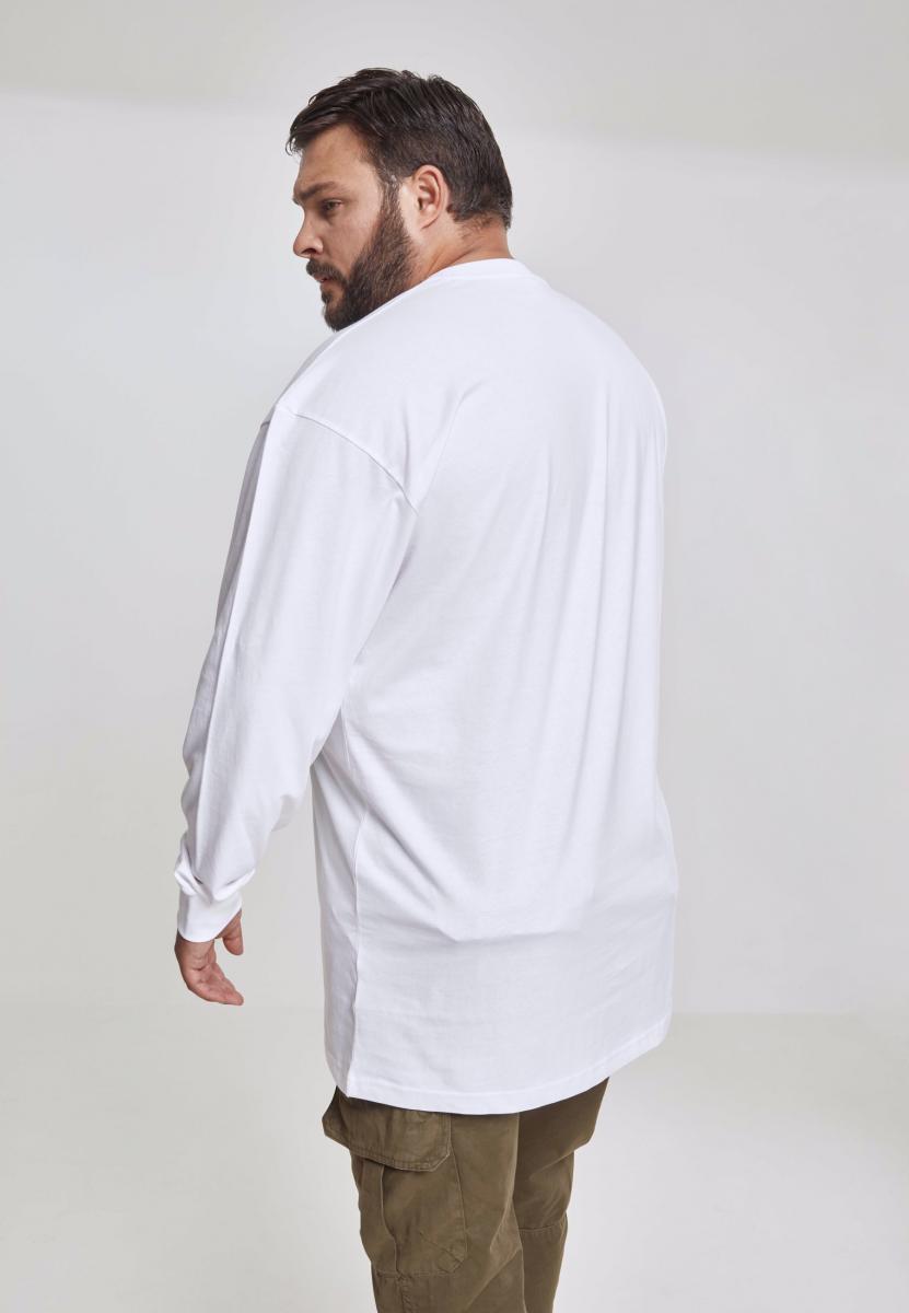 Urban Classics Tall T-Shirt L/S in Weiß