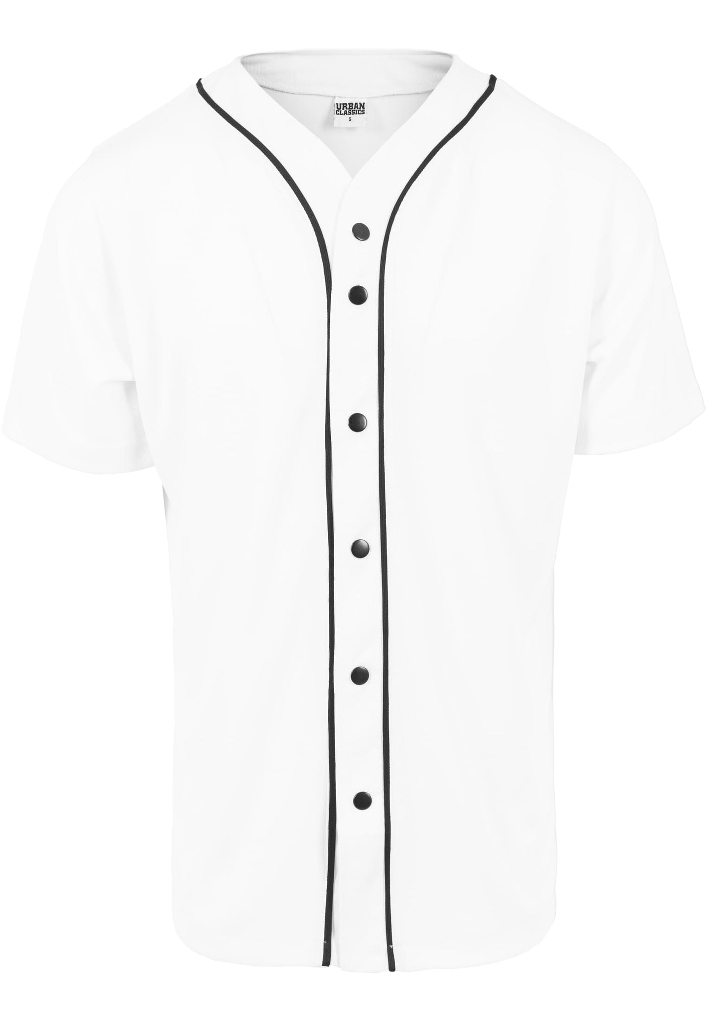 Urban Classics Baseball Mesh Jersey in Weiß