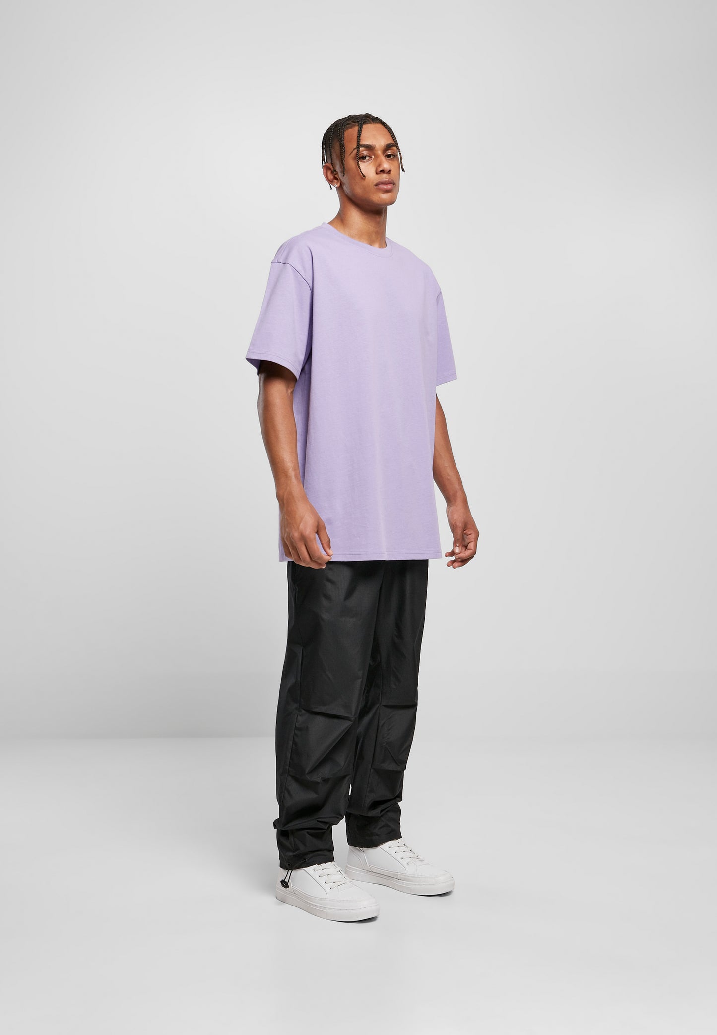 Urban Classics Heavy Oversized T-Shirt in Lavender-Street-& Sportswear Aurich