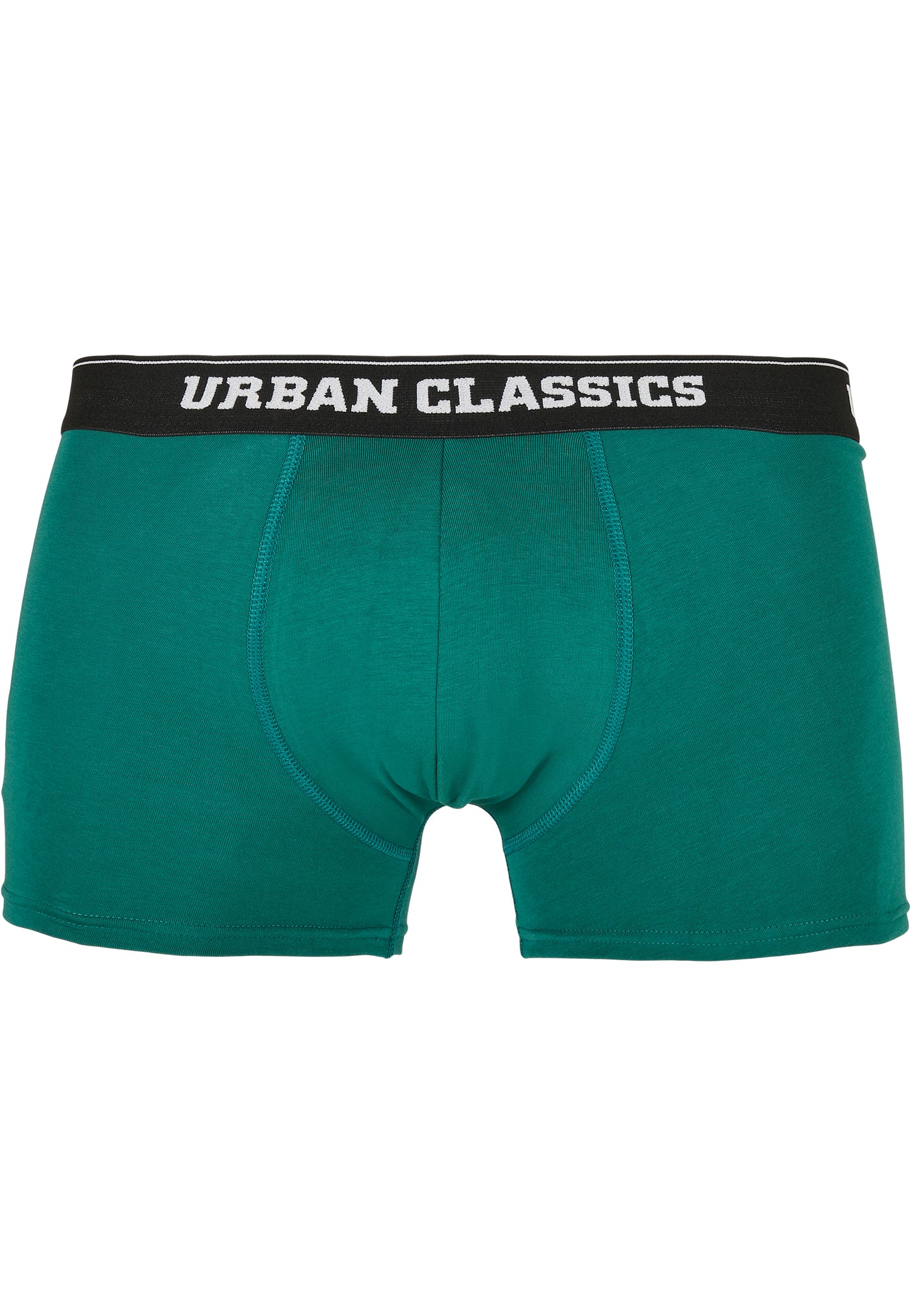Urban Classics Organic Boxer Shorts 3-Pack pinstripe aop+Schwarz+treegreen