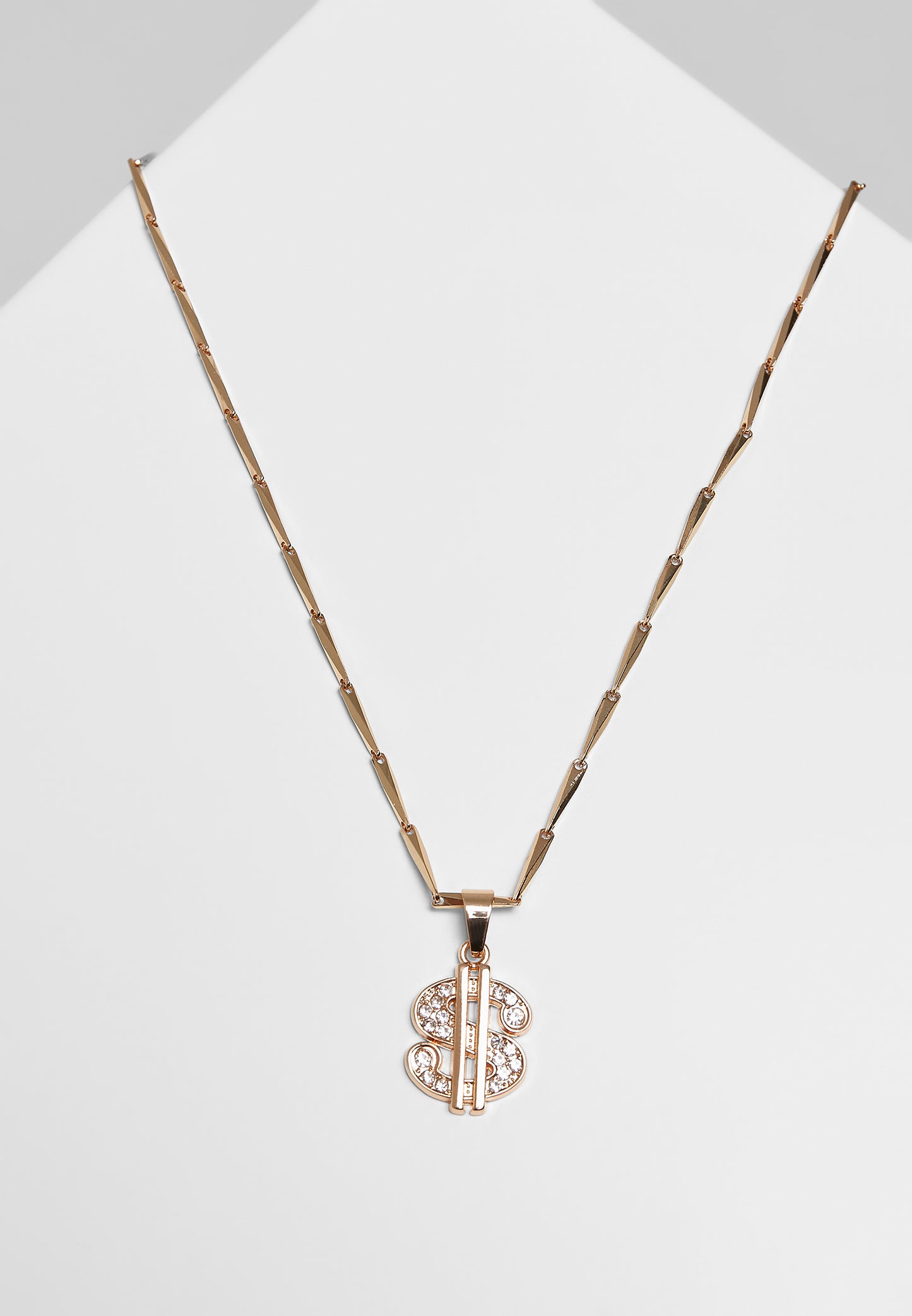Urban Classics Small Dollar Halskette Iced Out Kette