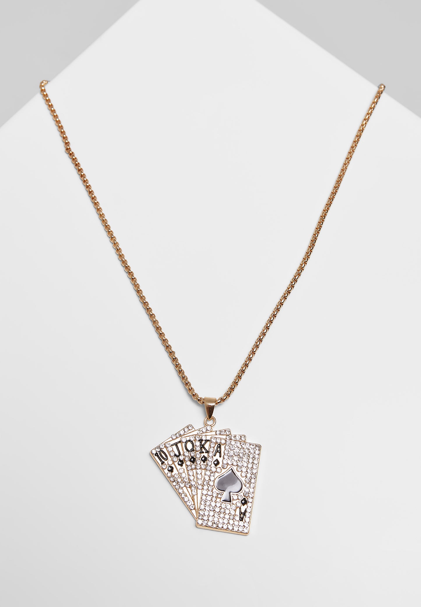 Urban Classics Cards Halskette Iced Out Kette