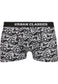 Urban Classics Organic Boxer Shorts 2-Pack Detail AOP & Schwarz-Street-& Sportswear Aurich