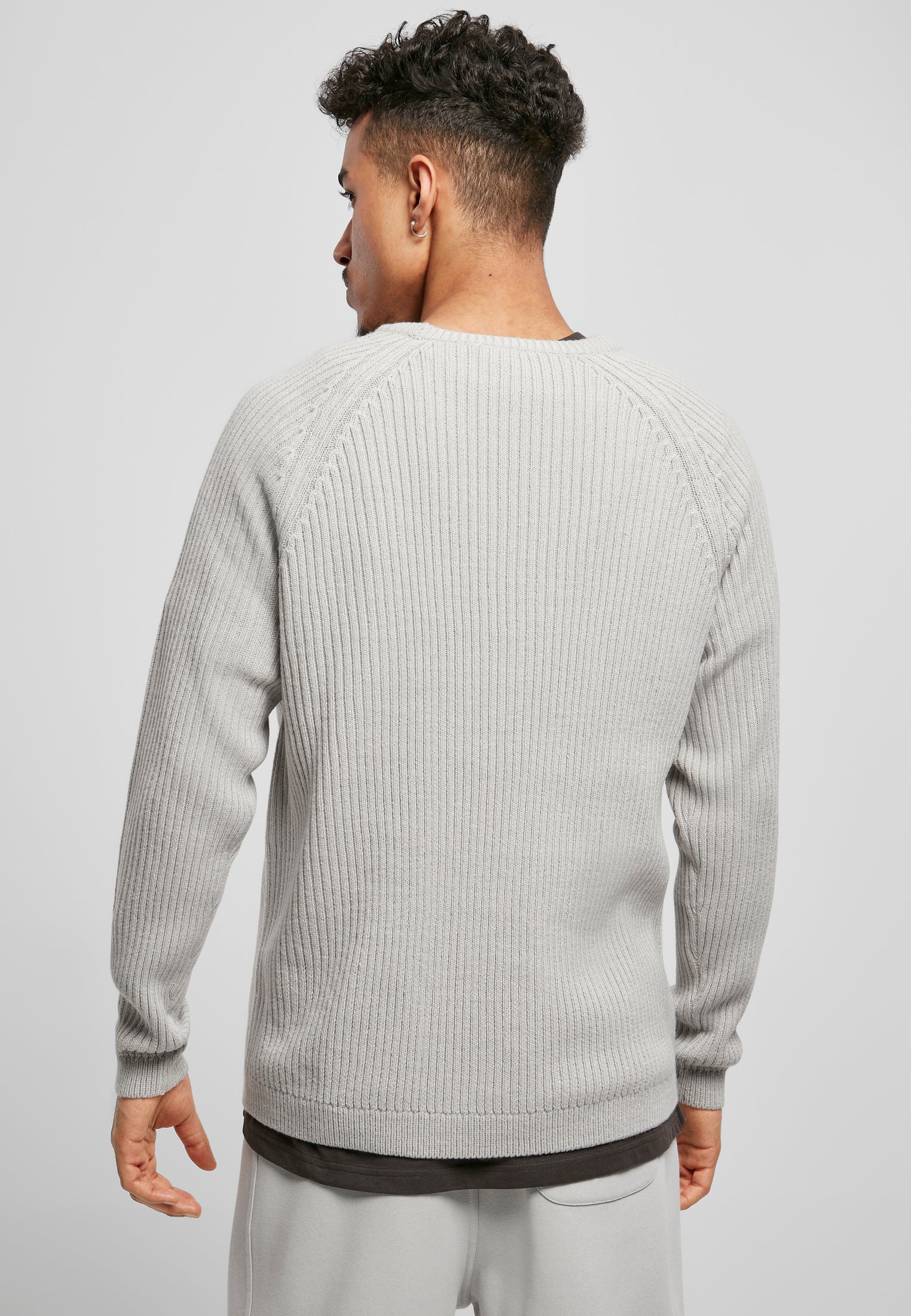 Urban Classics Ribbed Raglan Sweater-Street-& Sportswear Aurich
