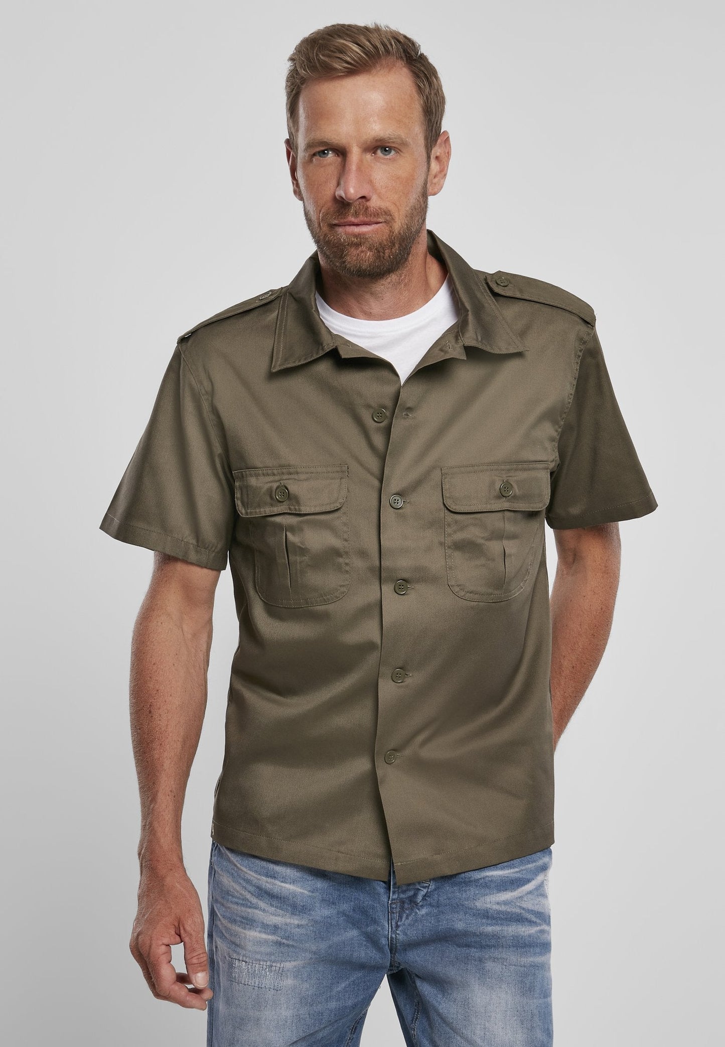 Brandit Short Sleeves US Hemd-Street-& Sportswear Aurich - Shirts & Tops