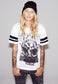 Damen 2Pac Stripes T-Shirt-Street-& Sportswear Aurich - Shirts & Tops