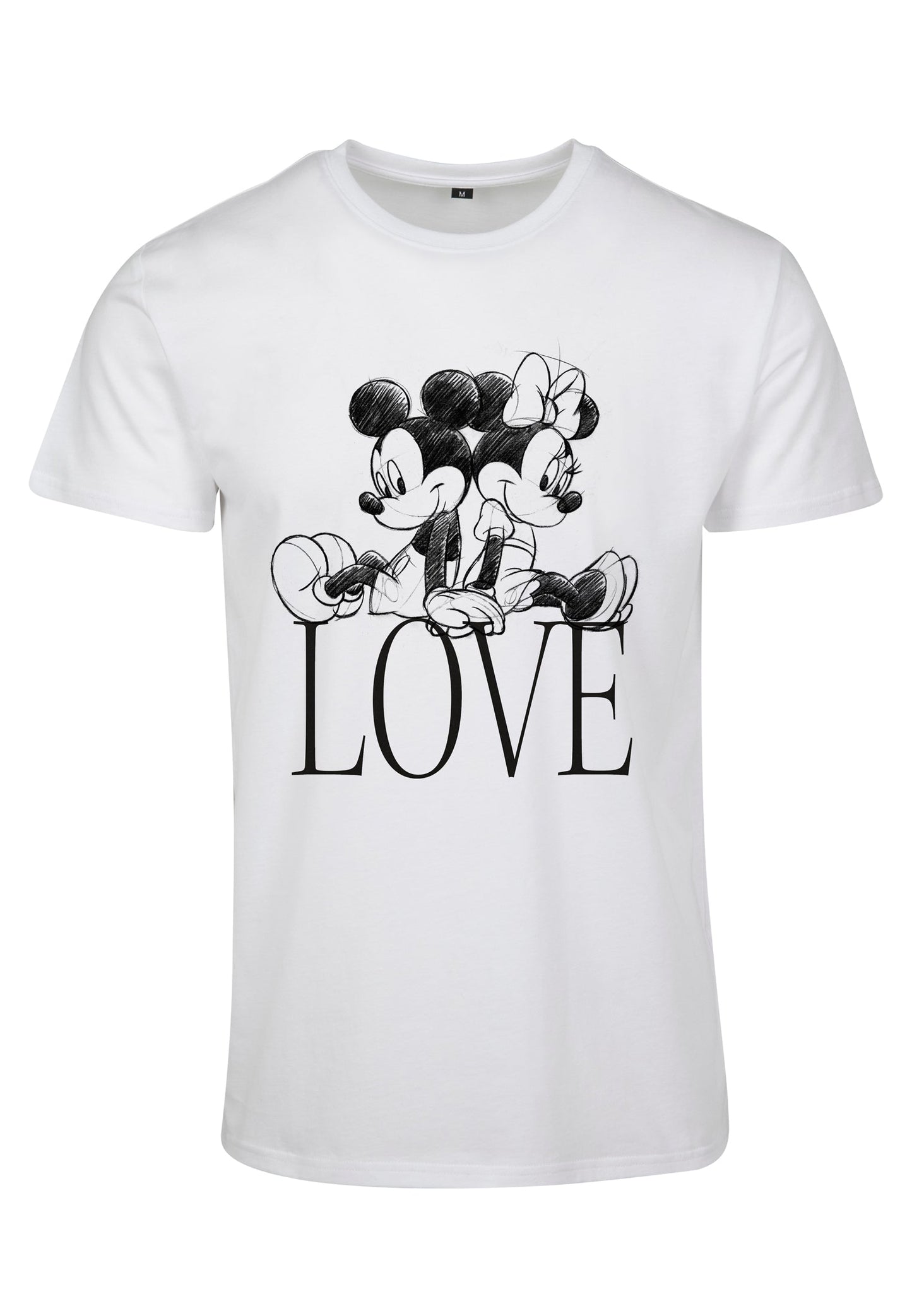 Damen Minnie Loves Mickey T-Shirt