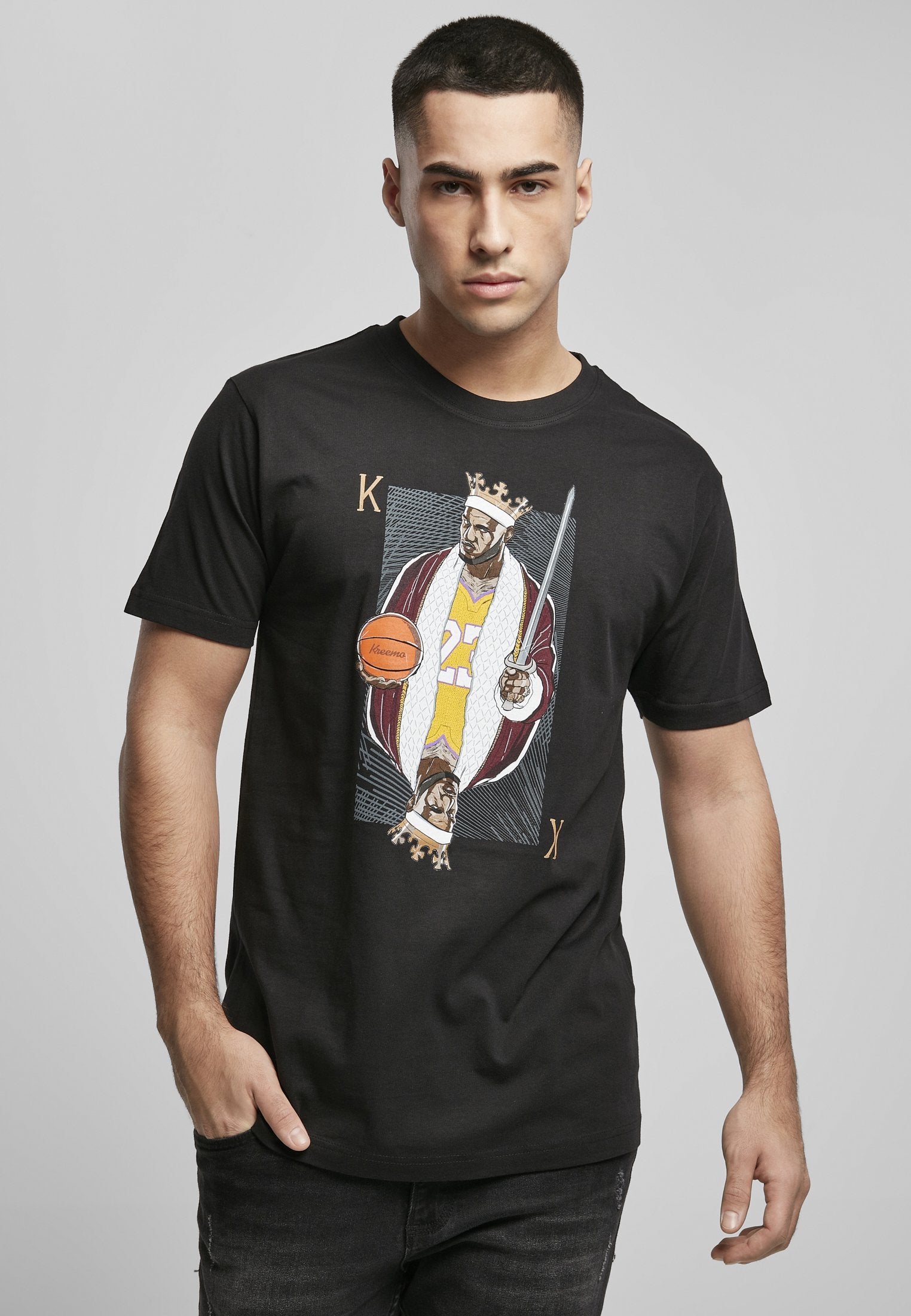 King James LA T-Shirt-Street-& Sportswear Aurich - Shirts & Tops
