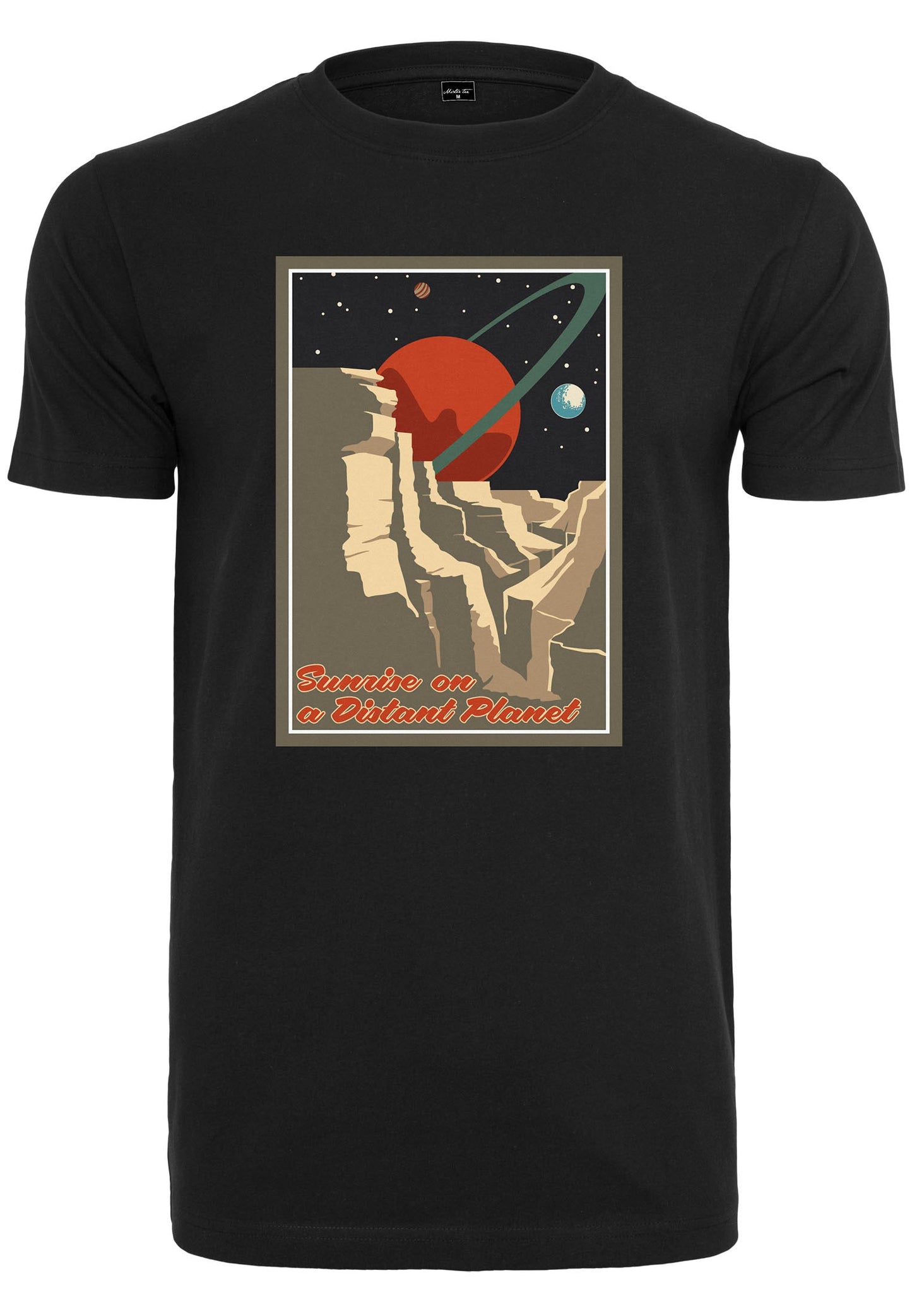 Mister Tee Damen Distant Planet T-Shirt in Schwarz