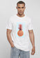 Mister Tee Pizza Pineapple Court Herren T-Shirt in Weiß-Street-& Sportswear Aurich - Shirts & Tops