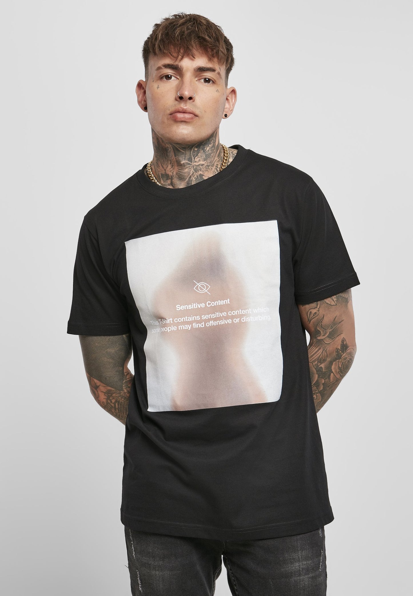 Mister Tee Sensitive Content T-Shirt-Street-& Sportswear Aurich - Shirts & Tops
