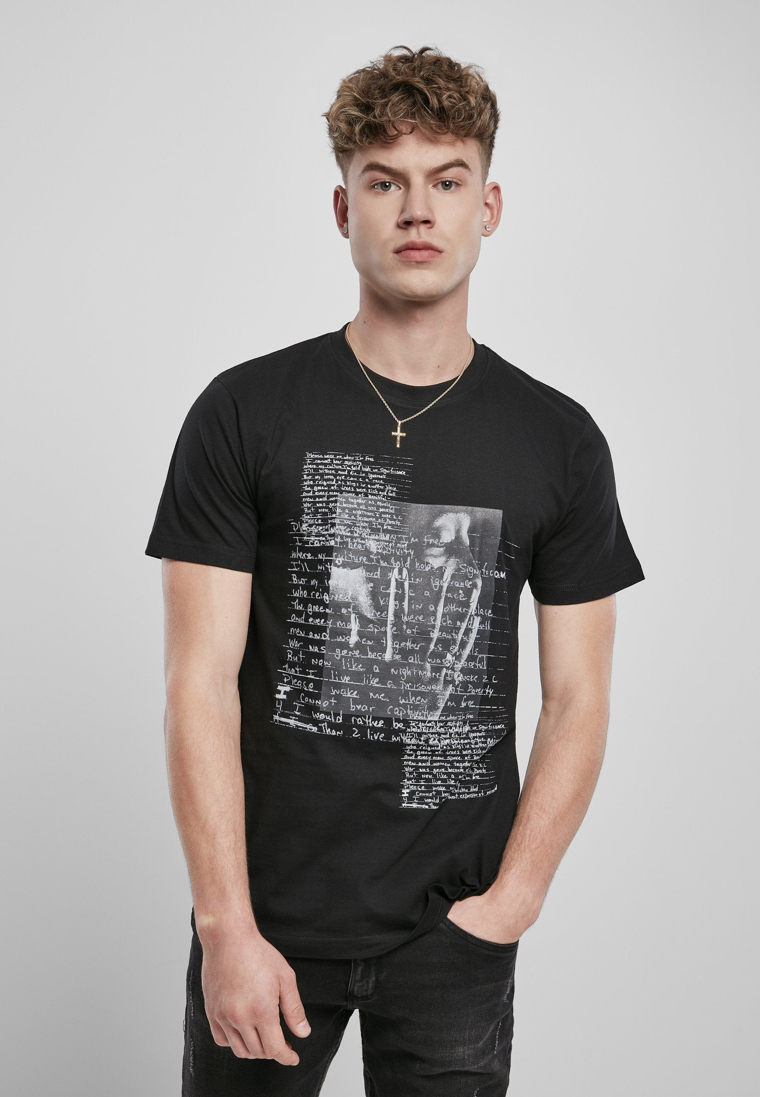 Tupac Lyrics T-Shirt-Street-& Sportswear Aurich - Shirts & Tops